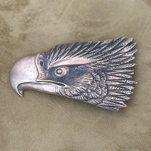 Brass Eagle belt buckle
